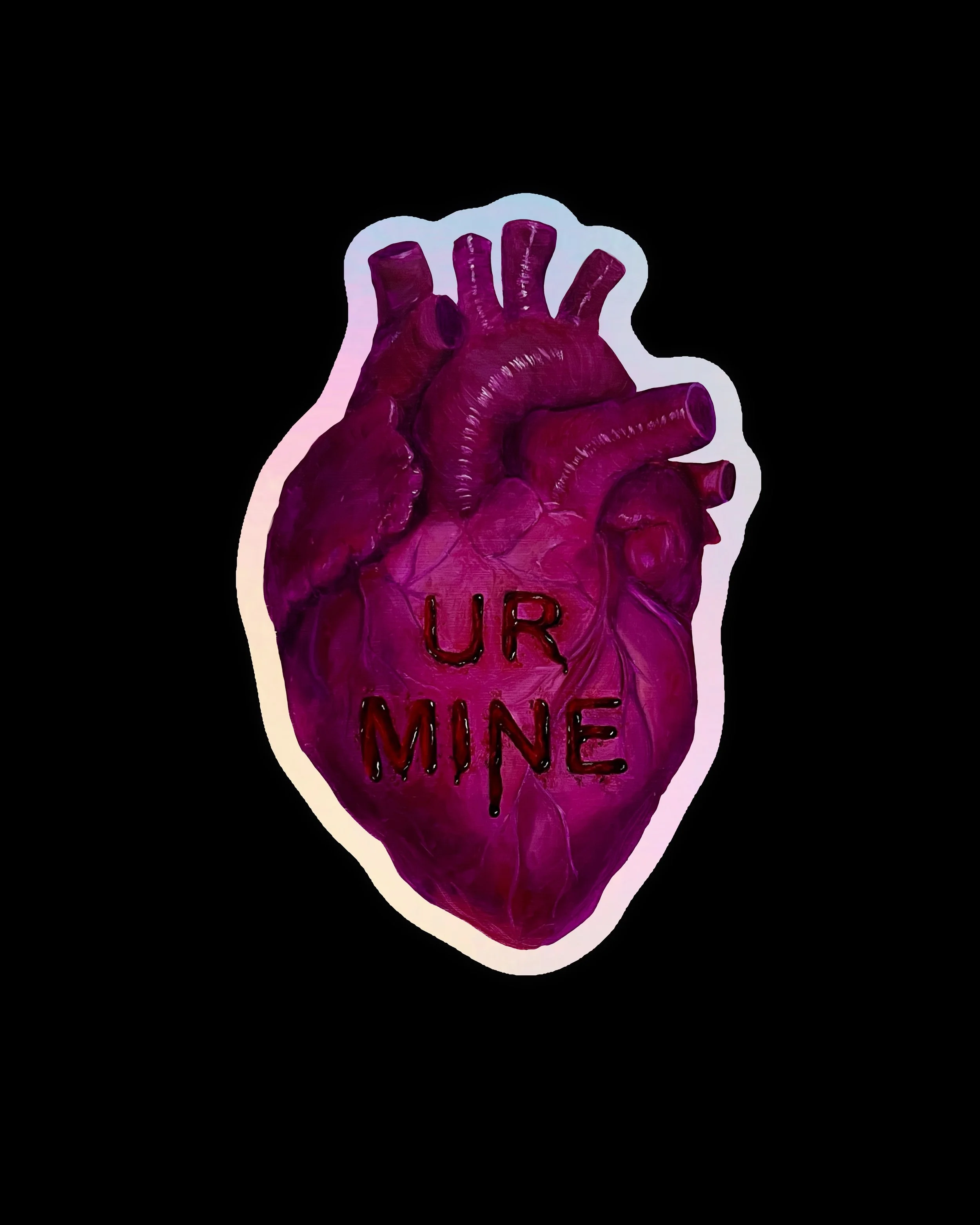 UR MINE DIE CUT STICKER