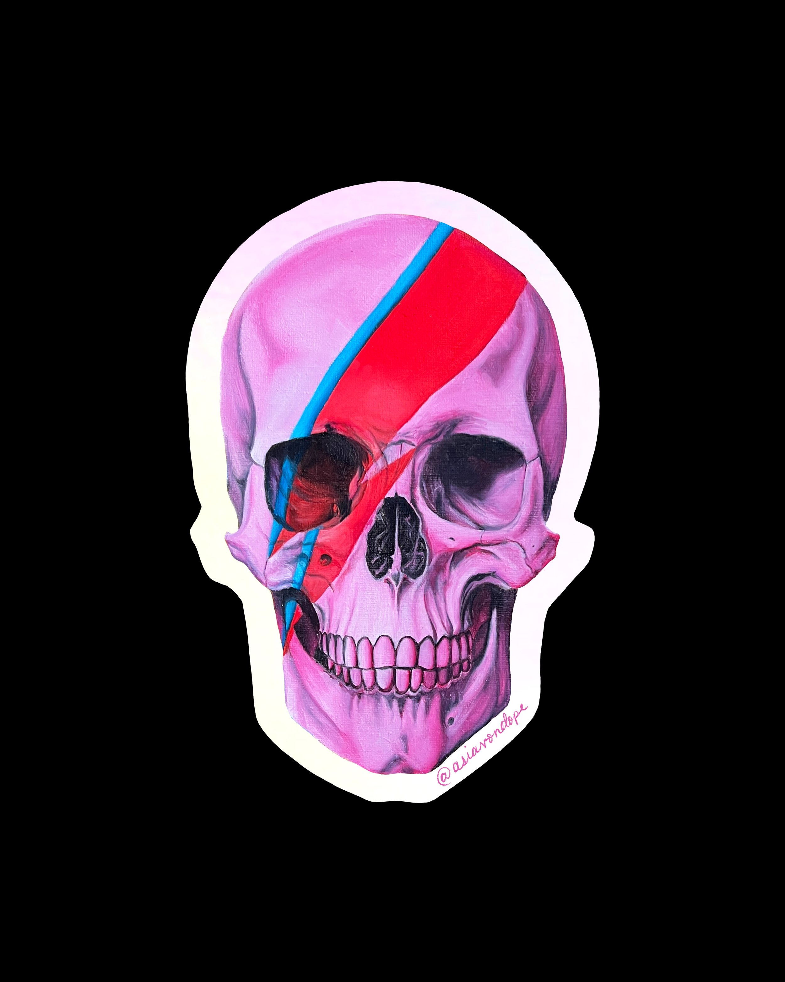 Ziggy Skulldust Die Cut Sticker