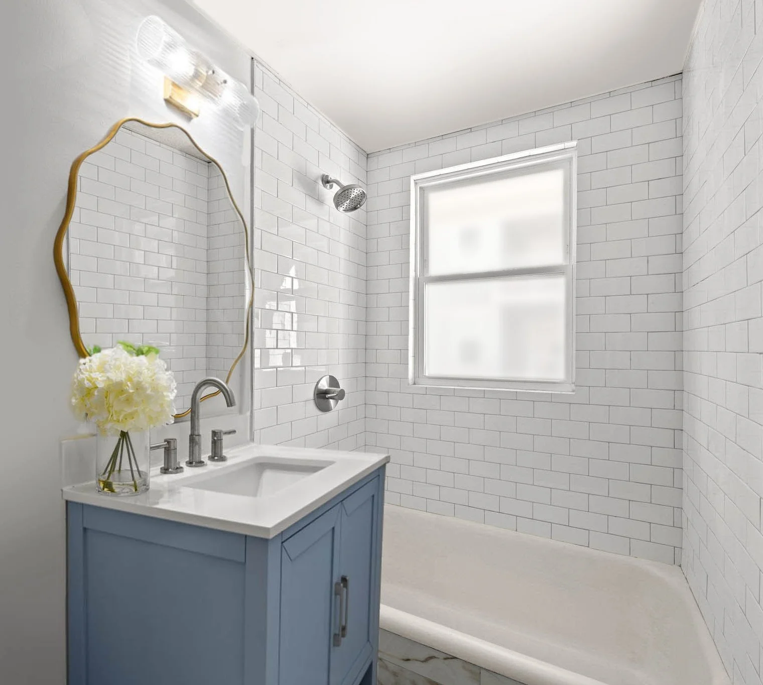 A #dwelloctoberstudio design challenge: bathroom two transformation