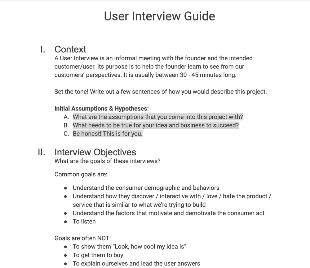 User Interview Guide - TAILORU.studio