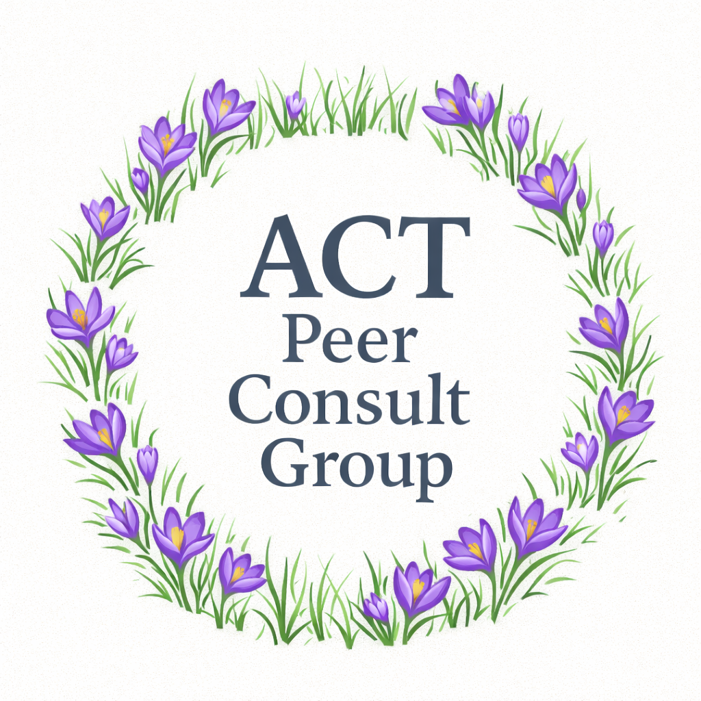 ACT Peer Consultation Group, April