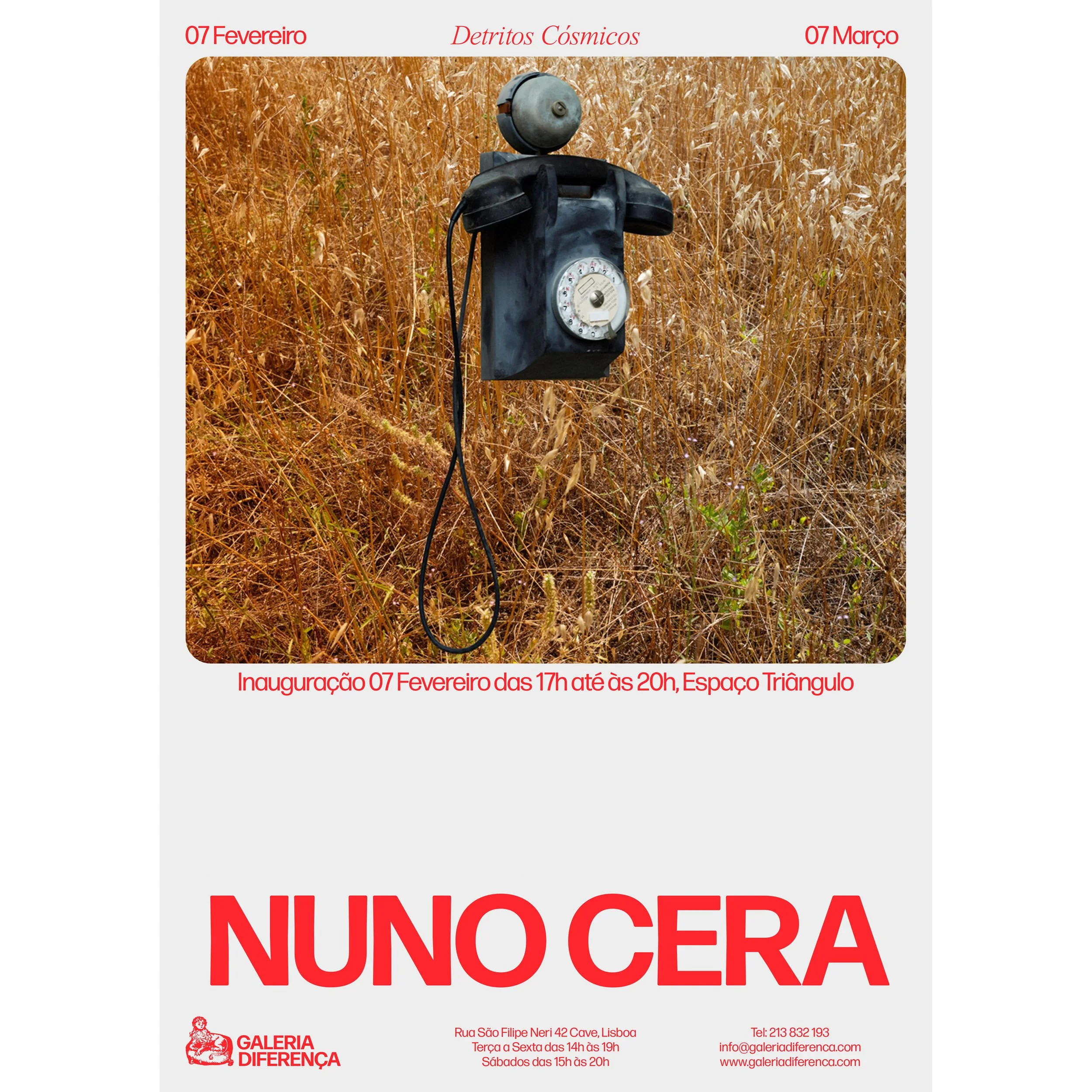 Detritos Cósmicos na Galeria Diferença, Lisboa