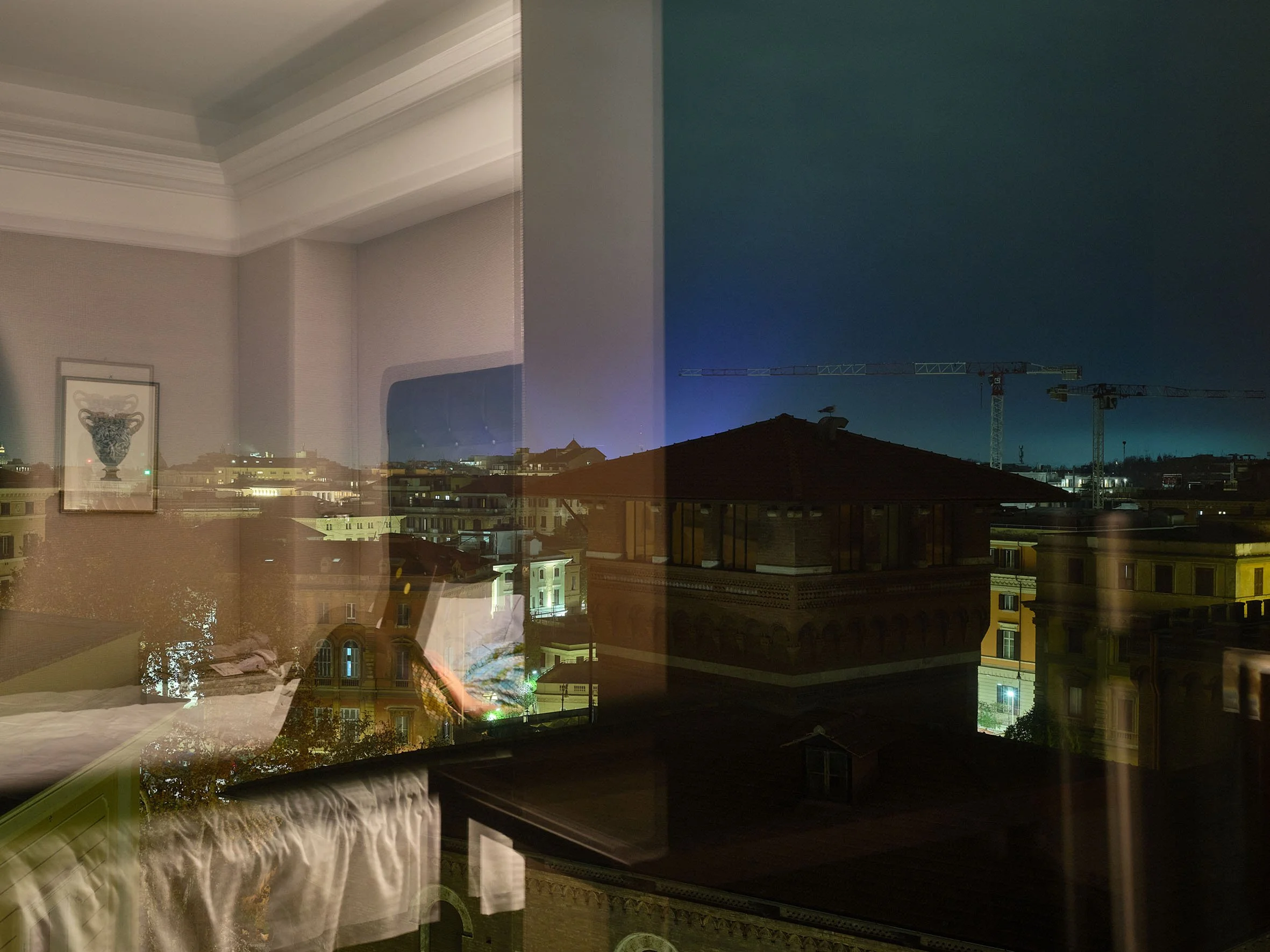 A Room with a View #18, (Marcella Royal Hotel, Rome), 2025
