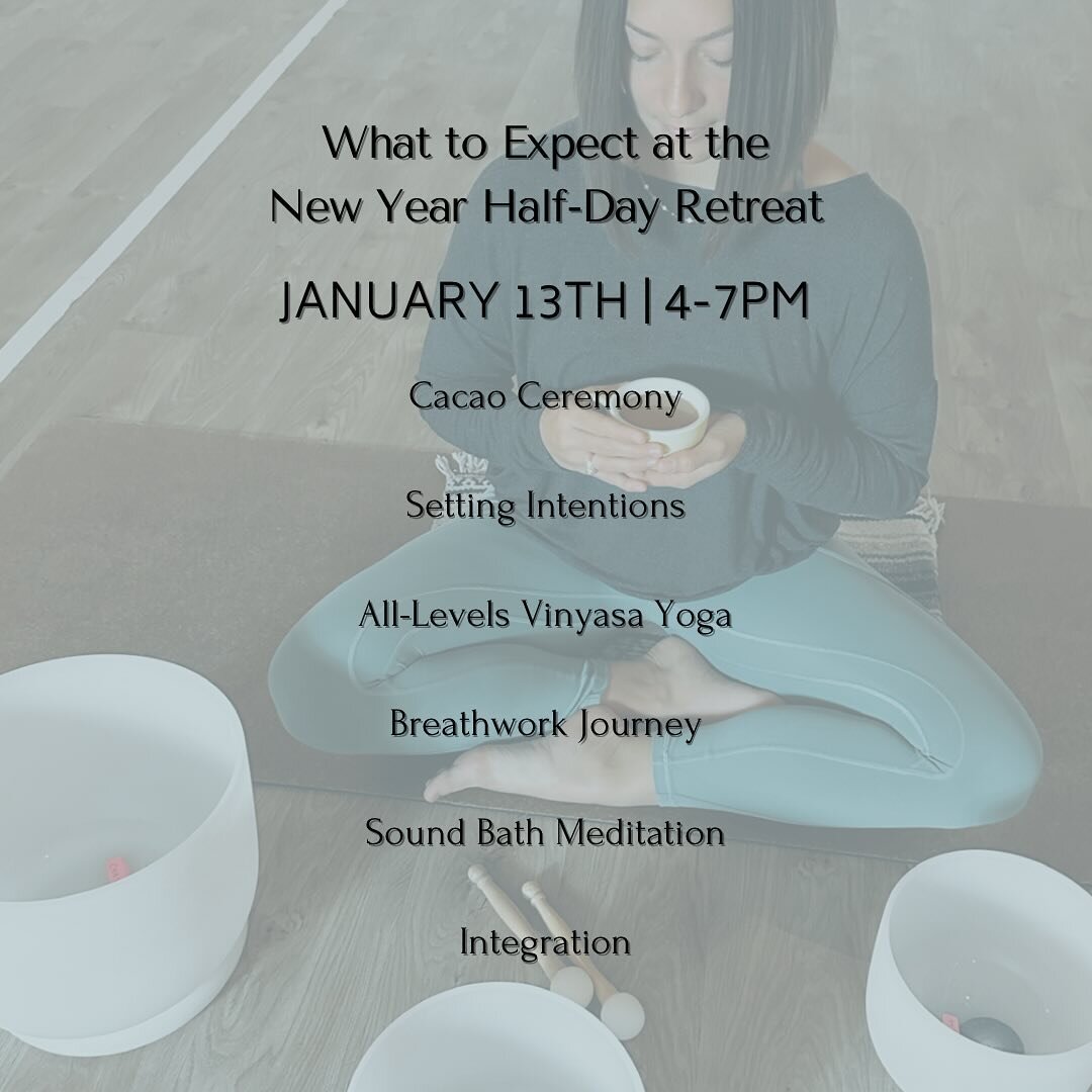 2024 New Year Half-Day Retreat 

What do you want to feel in 2024?

Who do you want to be?

This retreat is the perfect opportunity for you to answer those questions and more to set a firm foundation for abundance and peace in 2024.

I would love to 