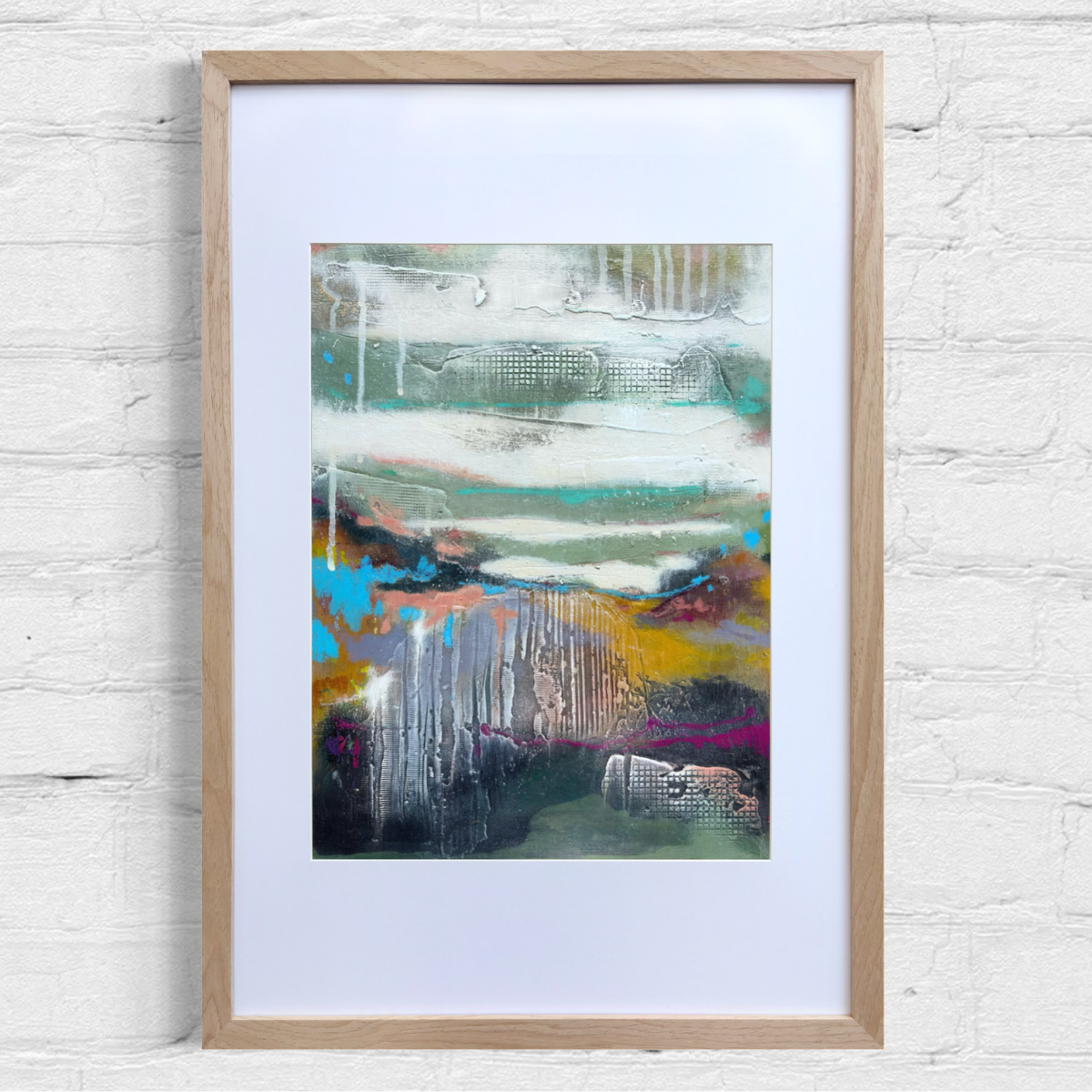 Forward Facing - 17.25” x 25.25” (Framed).