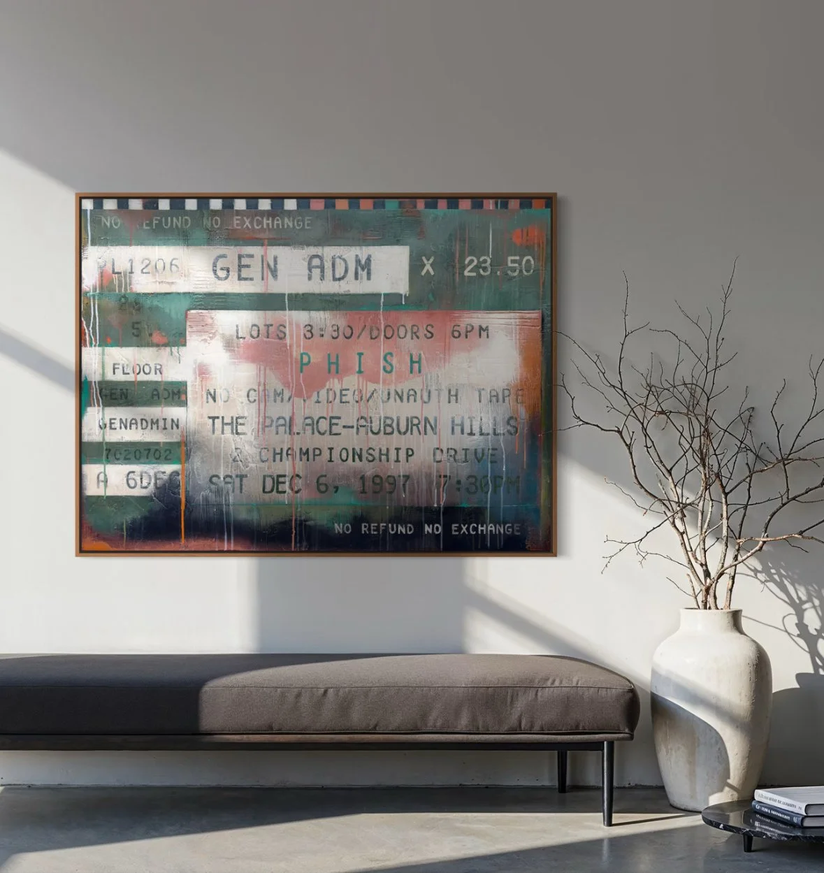 The Palace - Auburn Hills - 36" x 48" (TIMESTAMPS collection)