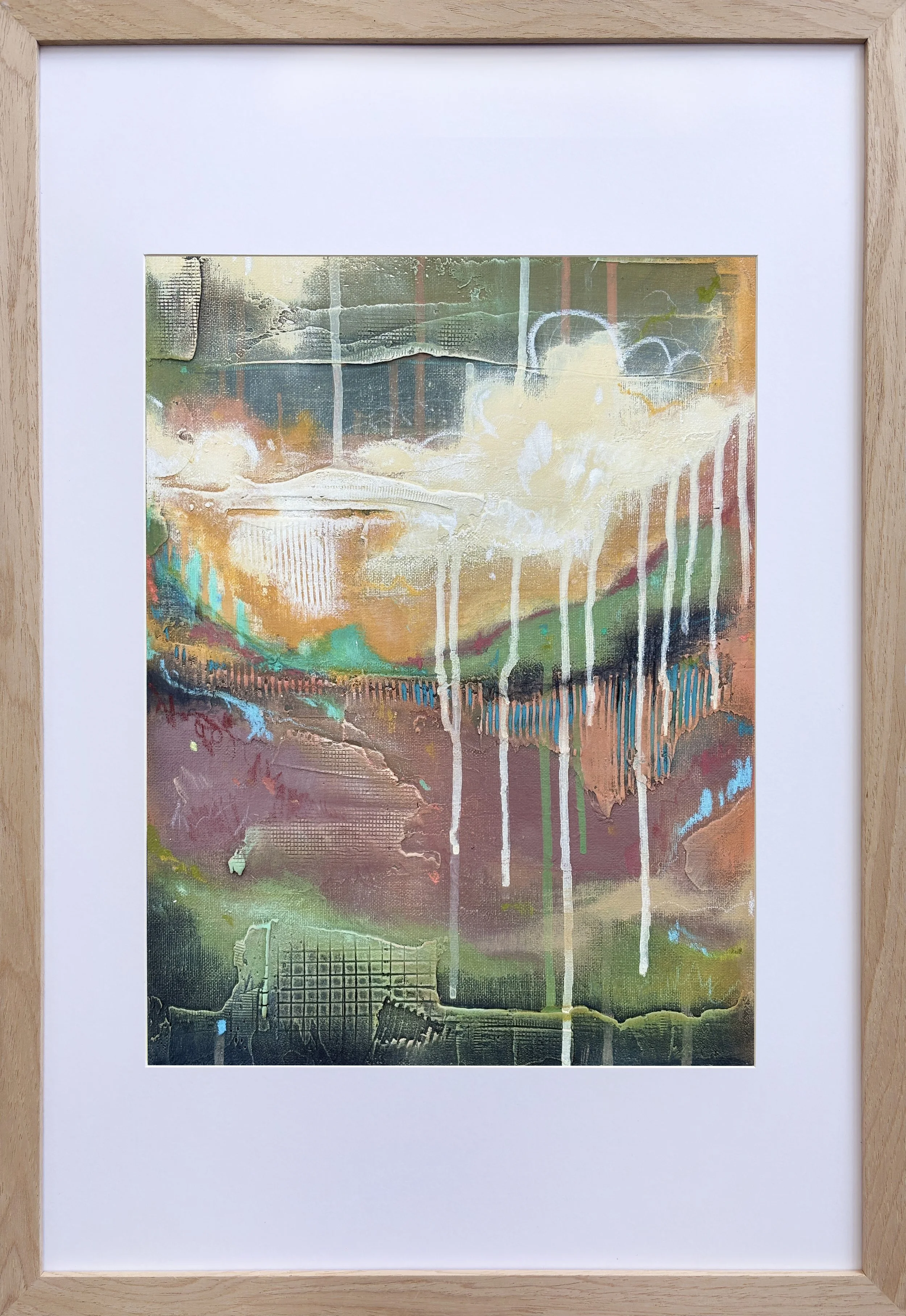 Landslide - 17.25” x 25.25” (Framed).