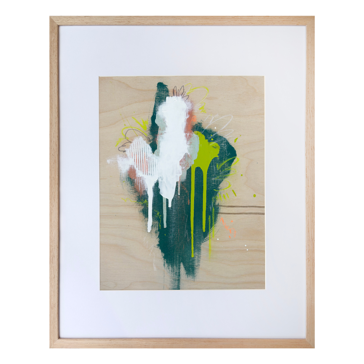 We Lost A Piece Of Ourselves no.2 - 16.75” x 20.75” (Framed)