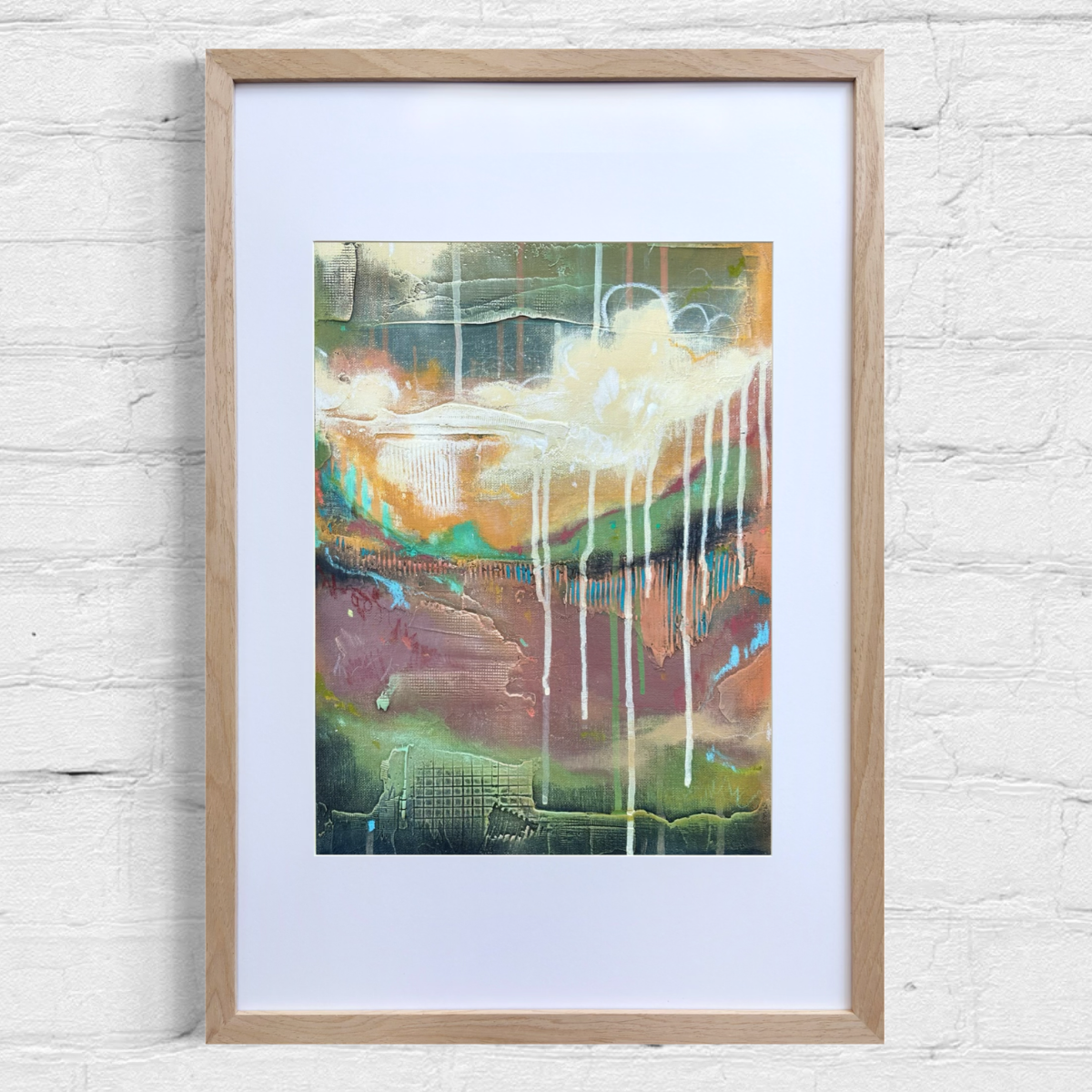 Landslide - 17.25” x 25.25” (Framed).