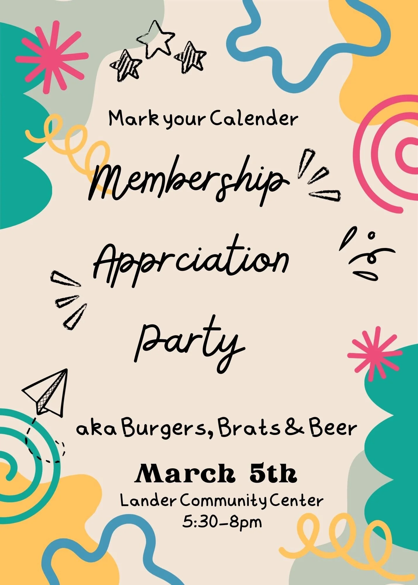 Membership Appreciation Party