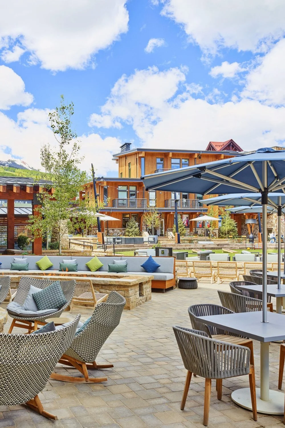 You can still enjoy these blue bird days in Snowmass sans skis for the last week of the season!