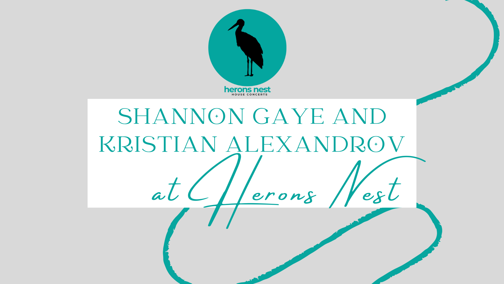 Herons Nest presents Shannon Gaye and Kristian Alexandrov