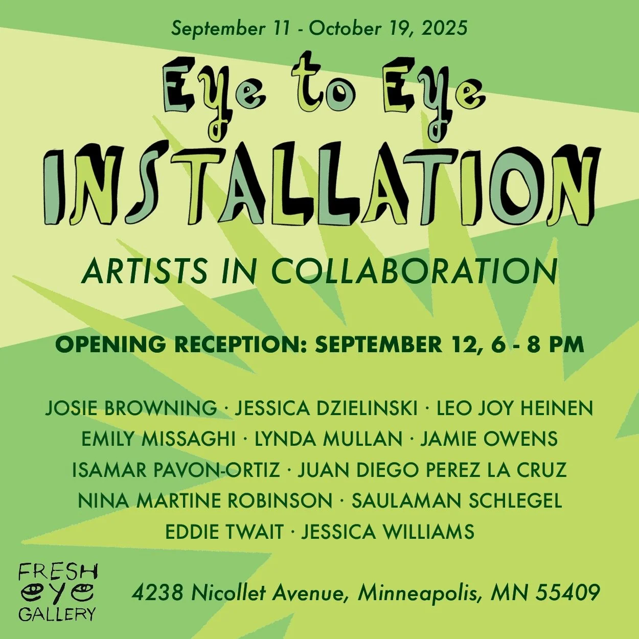 Eye to Eye - Exhibit at Fresh Eye Gallery