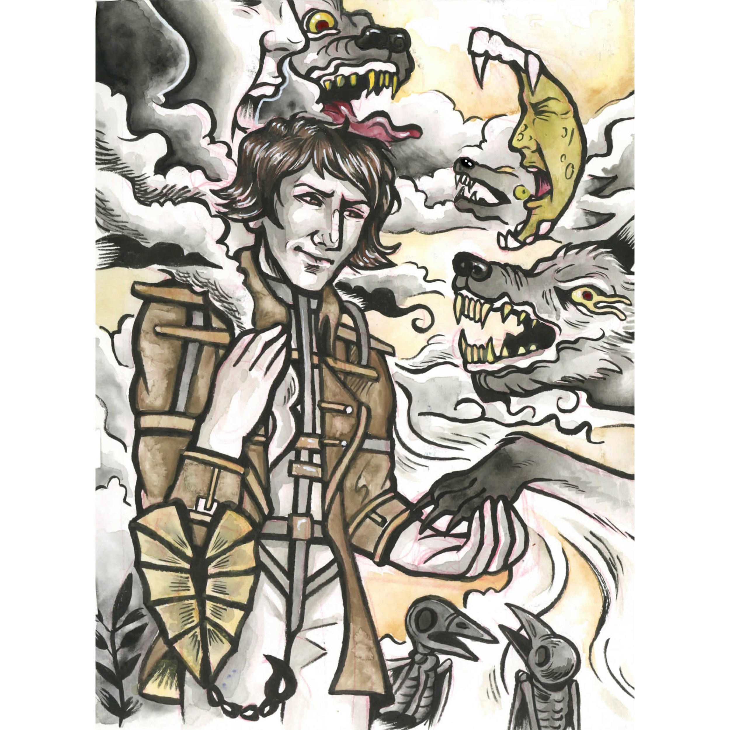 Wolf Moon by Yousha Tighe