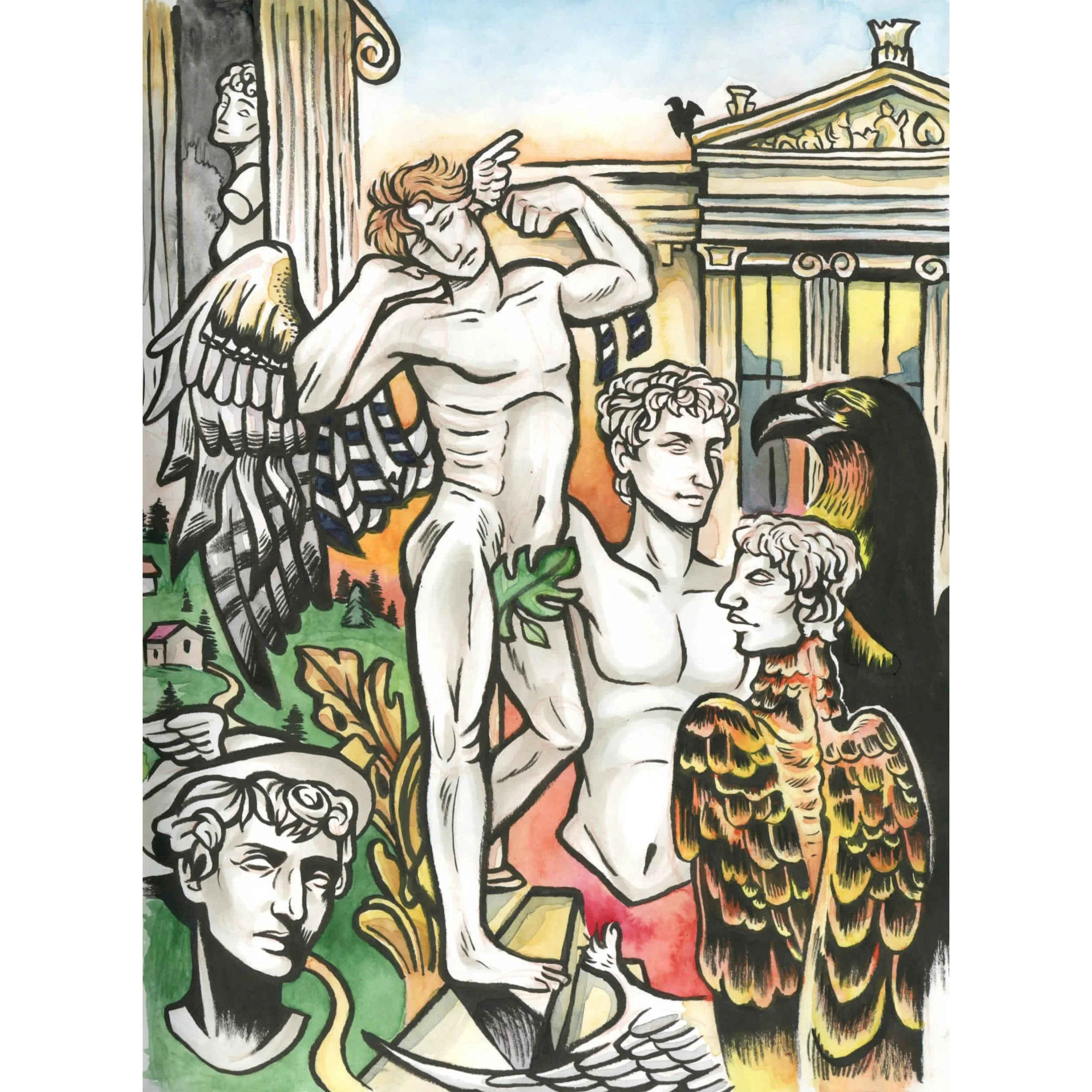 Greek Angels by Yousha Tighe