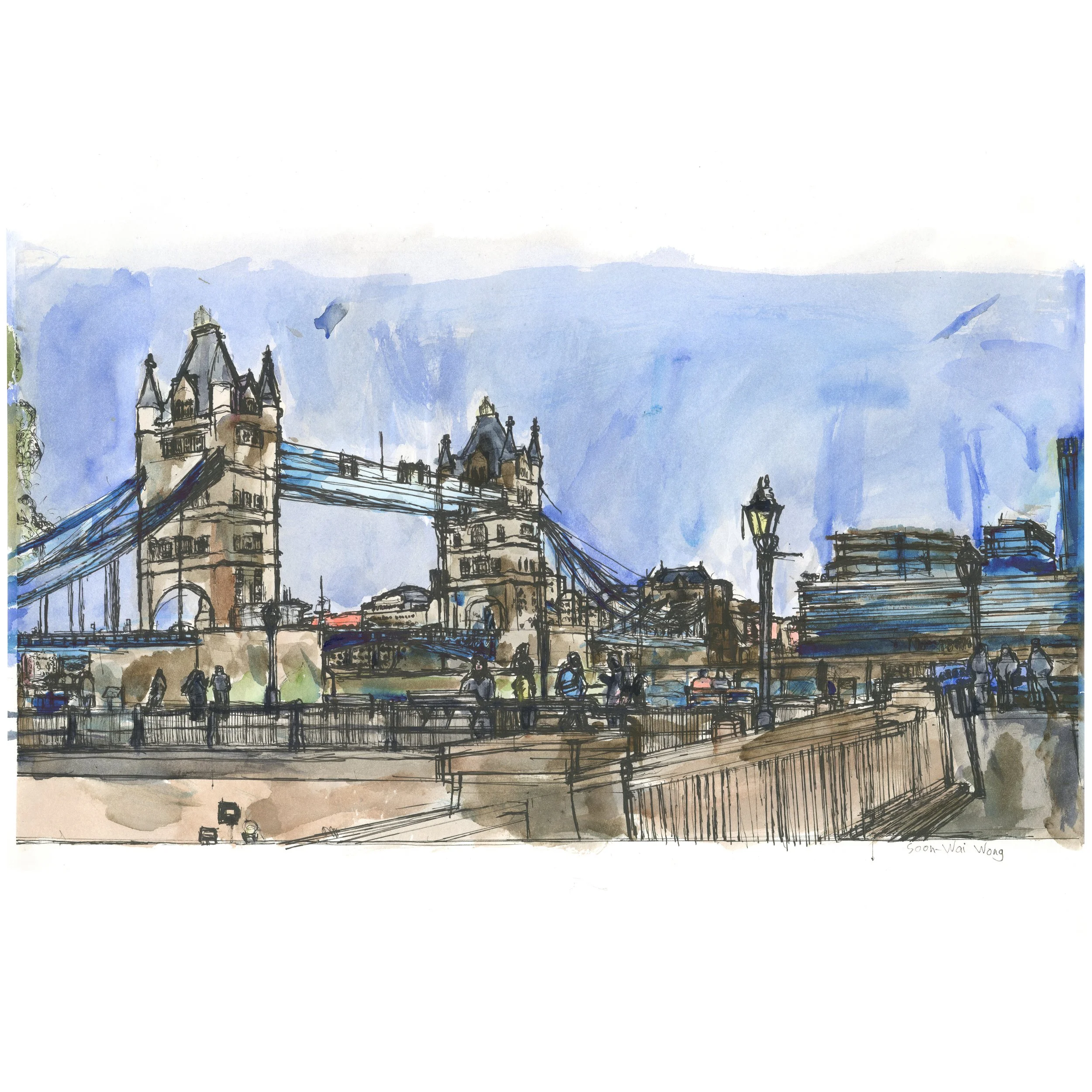 London Bridge by Soon-Wai Wong