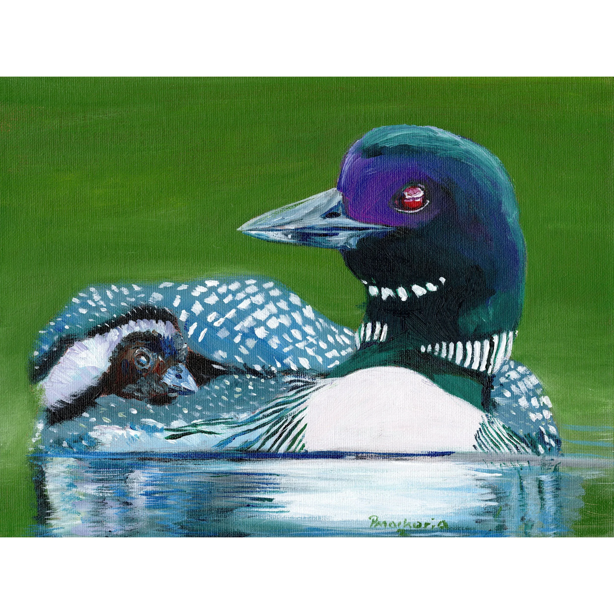Colorful Loon by Paul Macharia