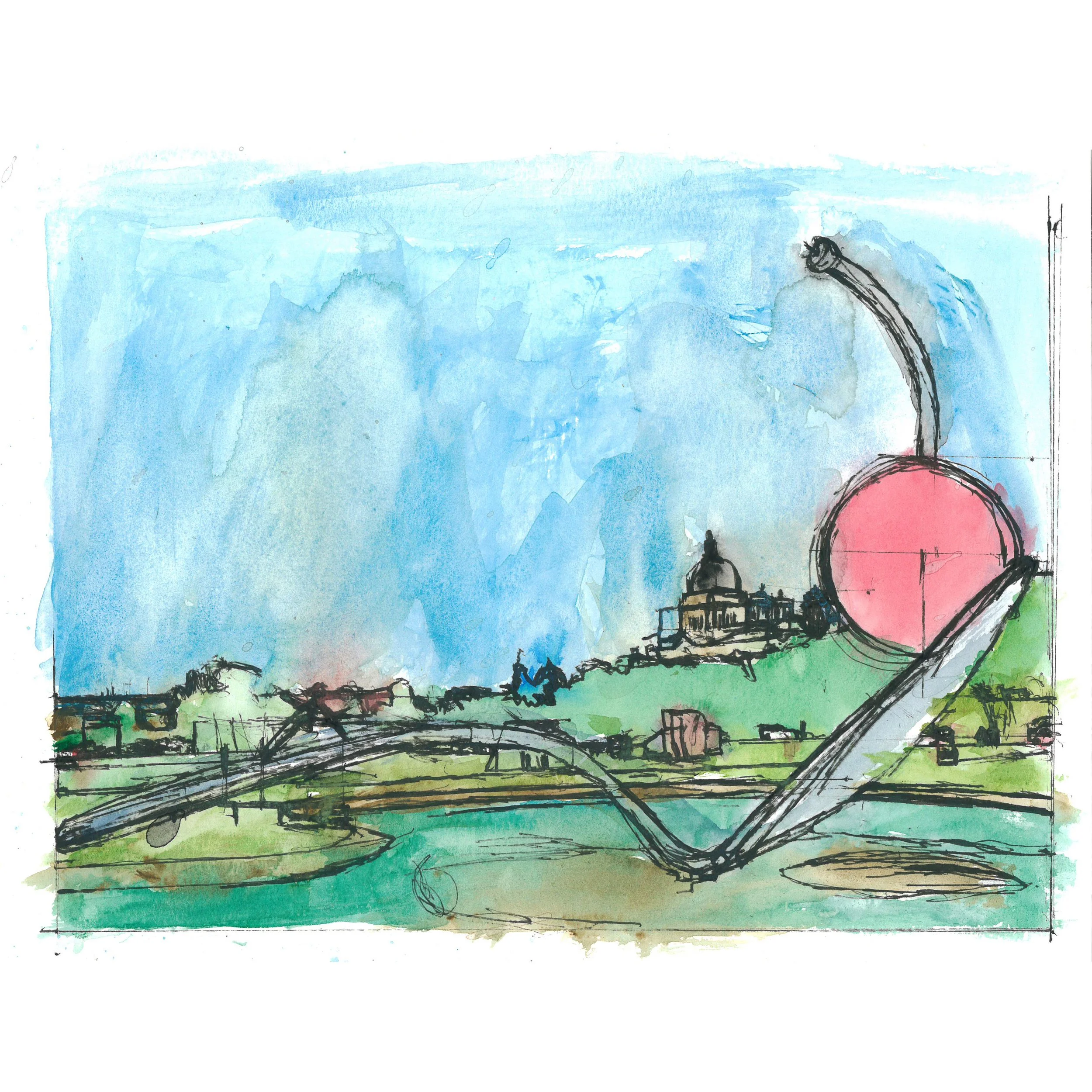 Spoonbridge and Cherry by Soon-Wai Wong