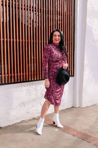 Purple-Pattern-Dress-White-Booties.jpeg