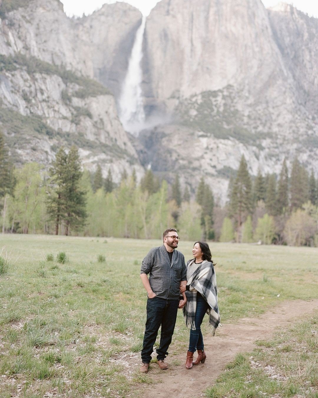 &quot;Uhhh, Engagement photos in Yosemite?!&quot;⁠ Yes Please!⁠
⁠
Alison &amp; Kyle's session did not disappoint. When they asked us if we would be willing to take a trip for their session, we jumped at the chance? ⁠
First timers to Yosemite here. We