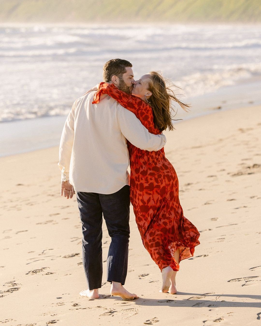 Erin &amp; Graham's engagement session was bright, fun, and full of love (just like them).⁠
⁠
We got to do a little bit of everything, photos at their gorgeous home and in the sun and sand. Captured some digital and film. It was a day full of ALL the