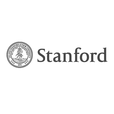 Logo for Stanford University. Trusted Silicon Valley photography partner for Stanford University events, leadership retreats, and faculty branding.