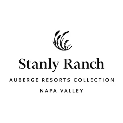 Logo for Stanly Ranch, an Auberge Resorts Collection property in Napa Valley. Preferred luxury retreat photographer Michaela Joy Photography captures executive offsites at Stanly Ranch.