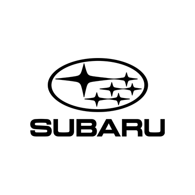 Logo for Subaru. Michaela Joy Photography is trusted by global brands like Subaru for refined corporate retreat and large-scale event photography.