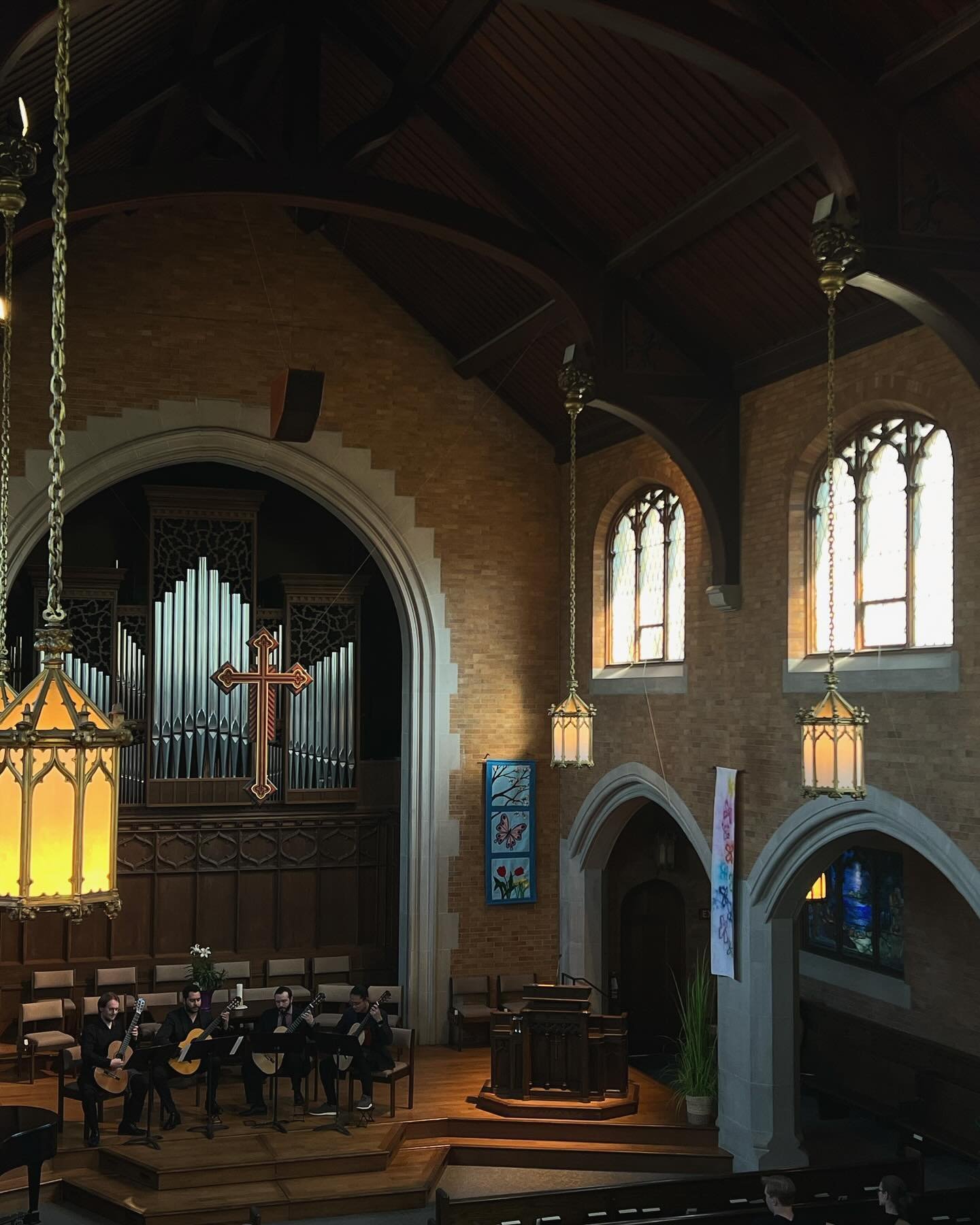 Plymouth Church is such a gorgeous concert venue and a joy to perform in &mdash; check out these shots from our first Spring studio recital! 

Our next recital will be on Tuesday, April 23 at Kingo Lutheran Church, starting at 7:30 pm. We hope to see