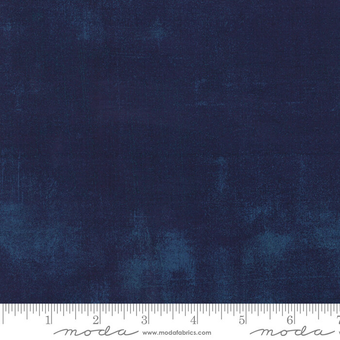 Grunge Basics Navy Yardage