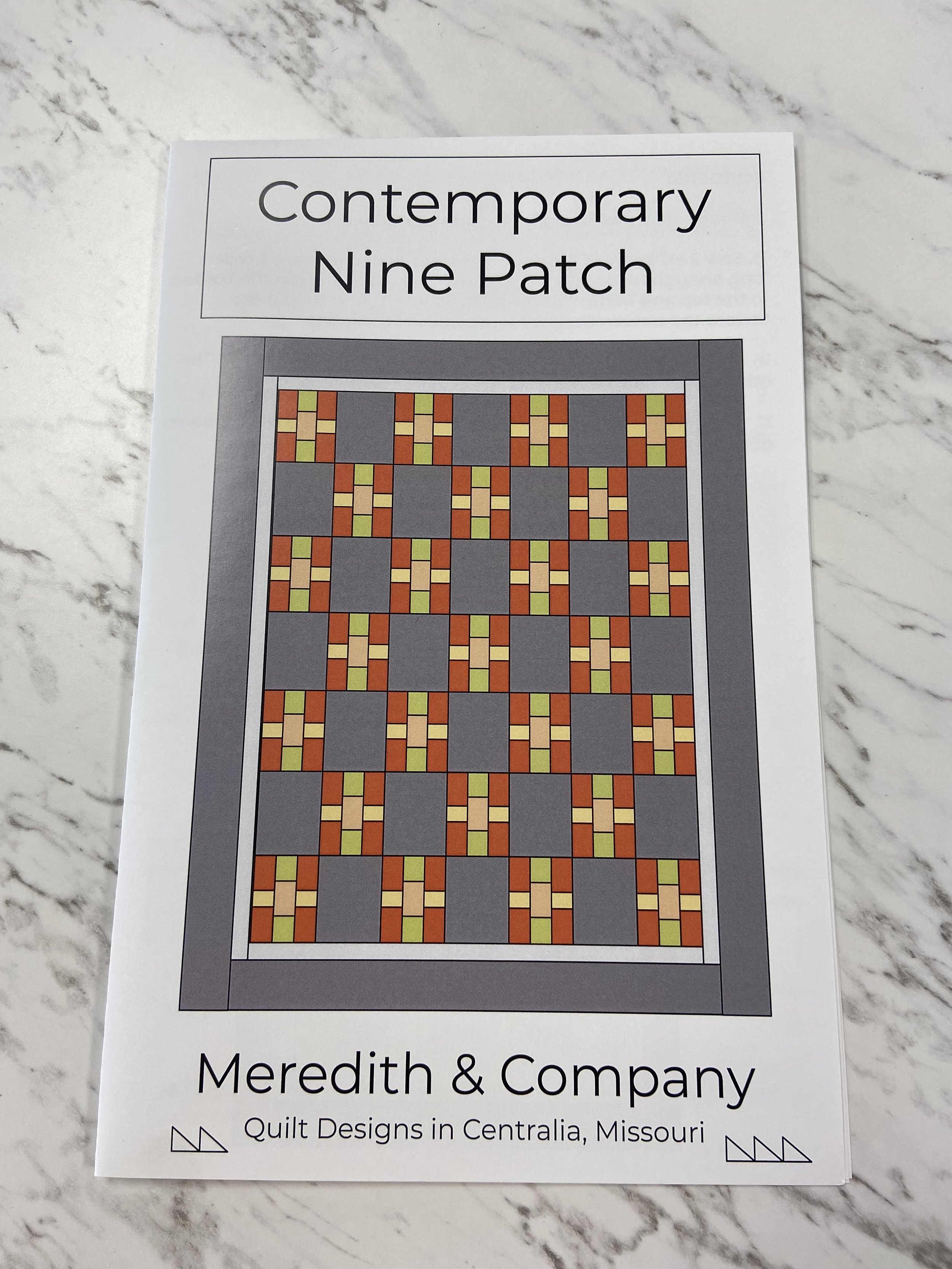 Contemporary Nine Patch Pattern 