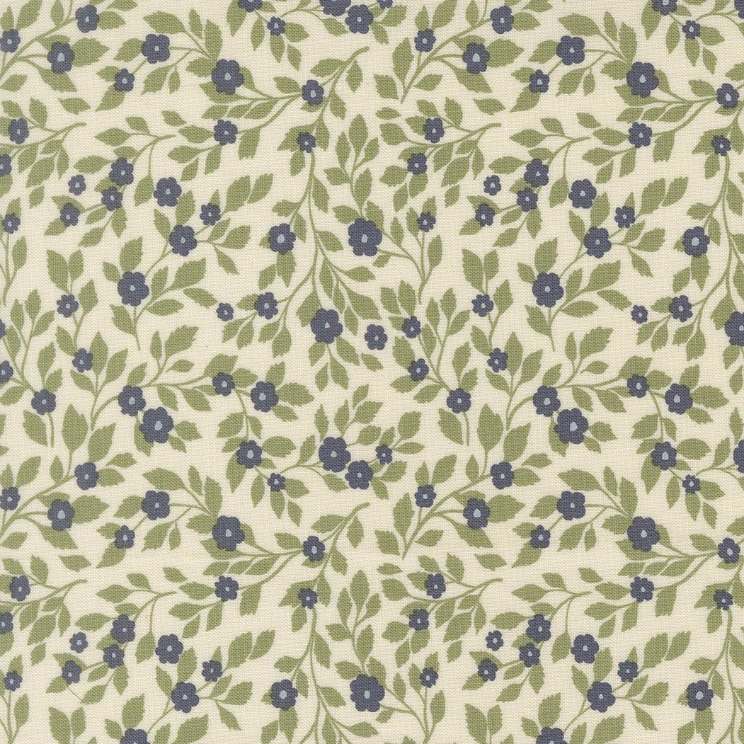 True Love Daydream Posies Cream Yardage
