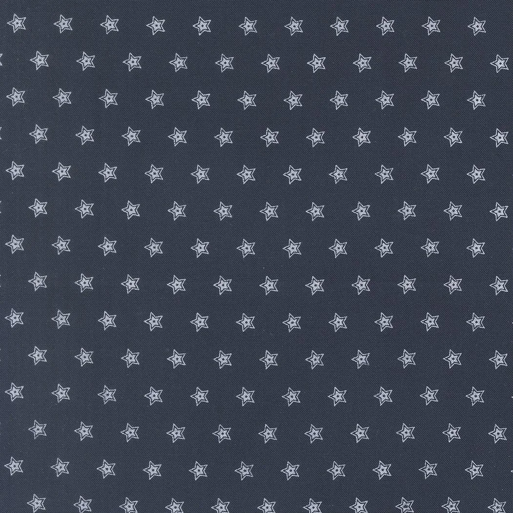 American Gatherings III Double Star Navy Yardage