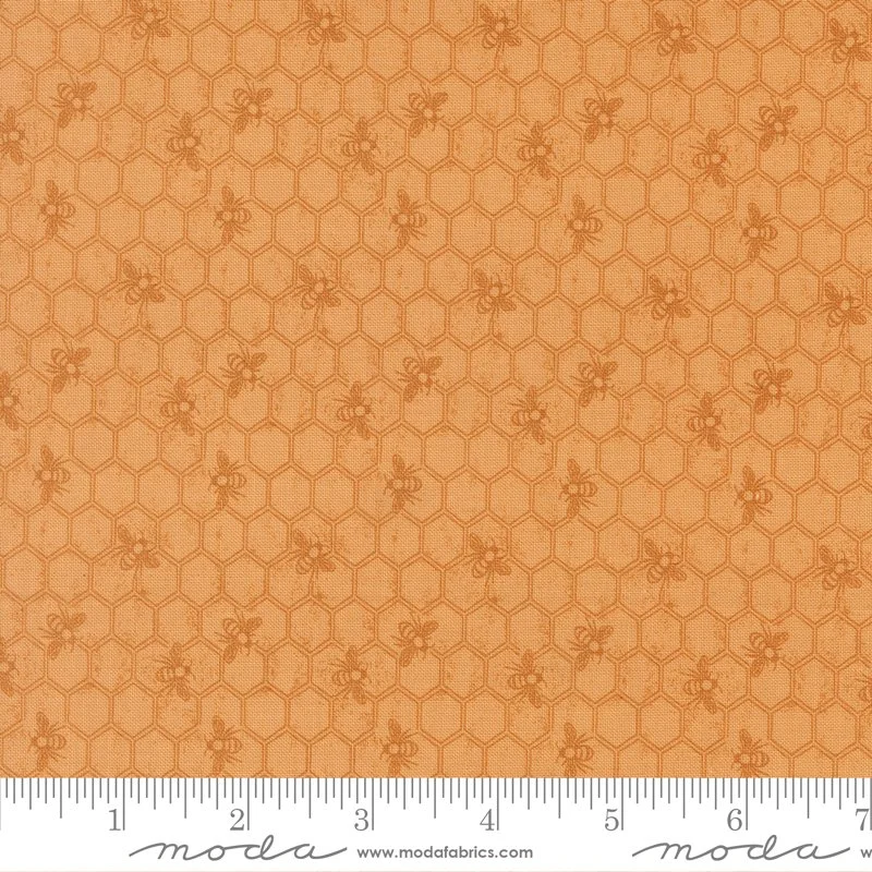Wild Honey Honeycomb Honey Yardage