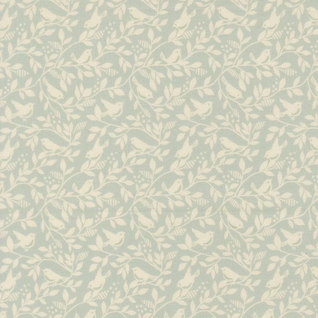 True Love Birds of a Feather Robins Egg Yardage