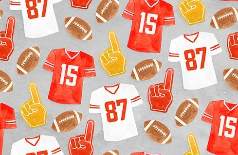 What a Catch Team Jerseys Grey Yardage