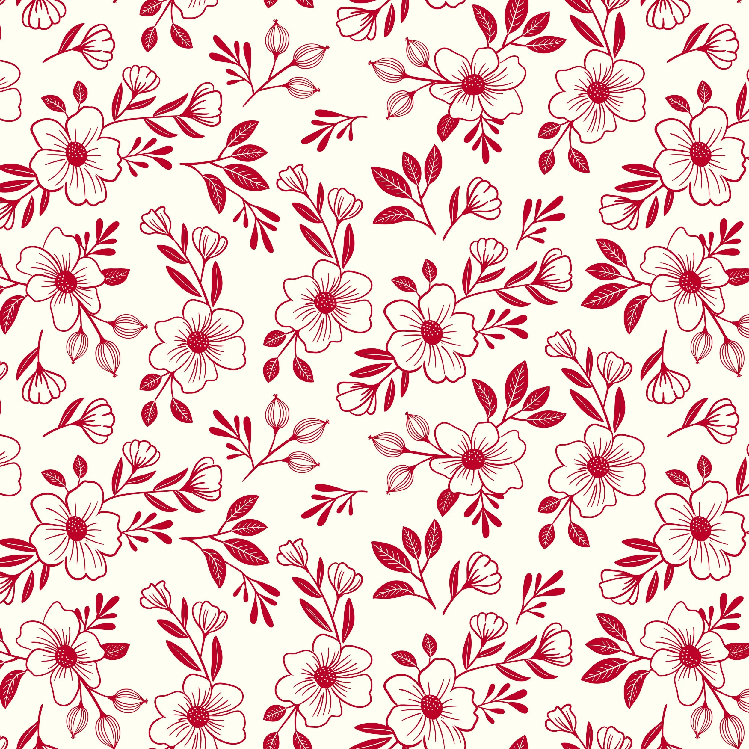 Radiant Ruby Main Cloud Yardage