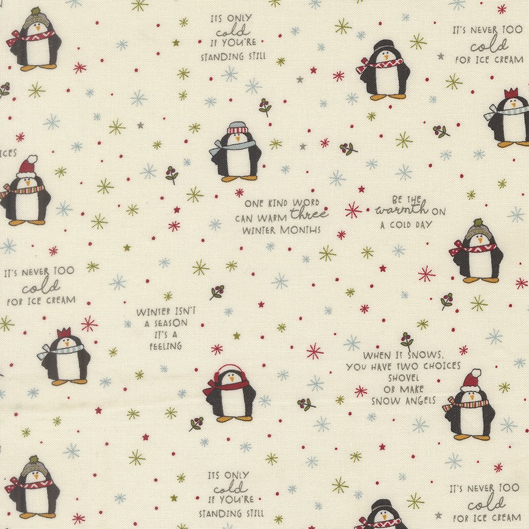 Chilly Mr Penguin Vanilla Yardage