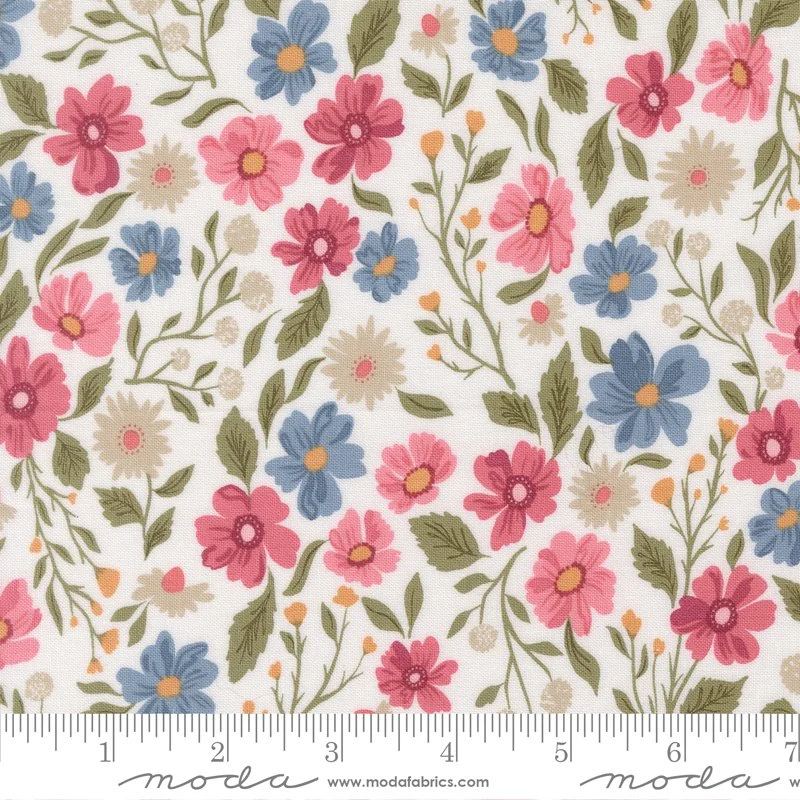 Wild Honey Wildflower Dance Daisy Yardage