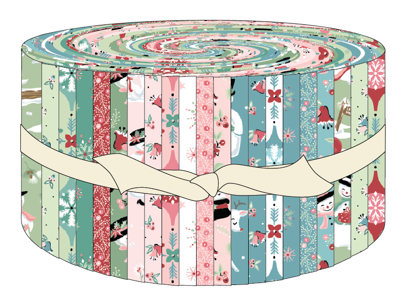 Frost and Flurry 2.5" Strips