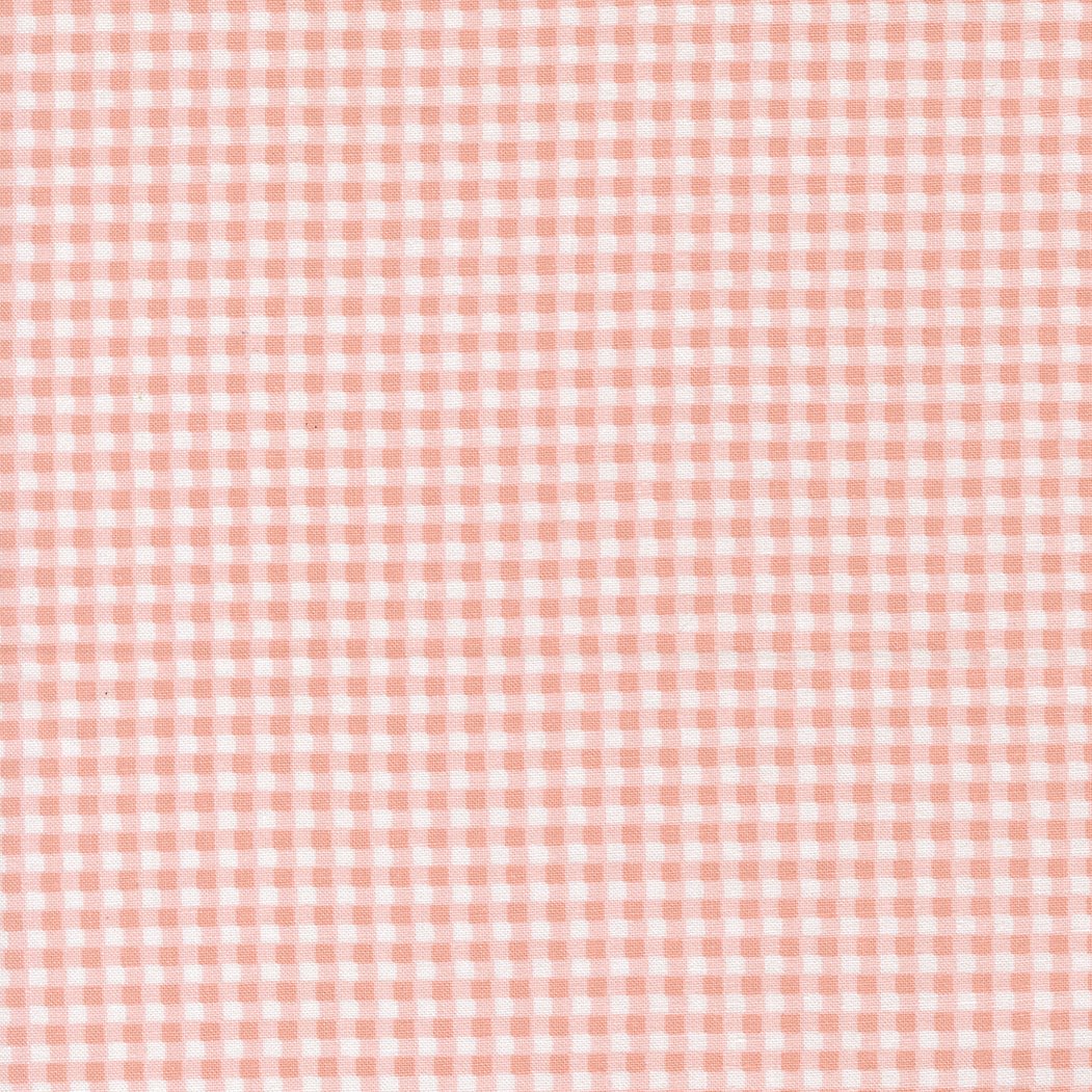 Sunbonnet Mini Gingham Pale Pink Yardage