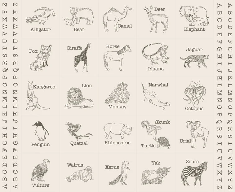 Animal Park Fun Block Panel Dove