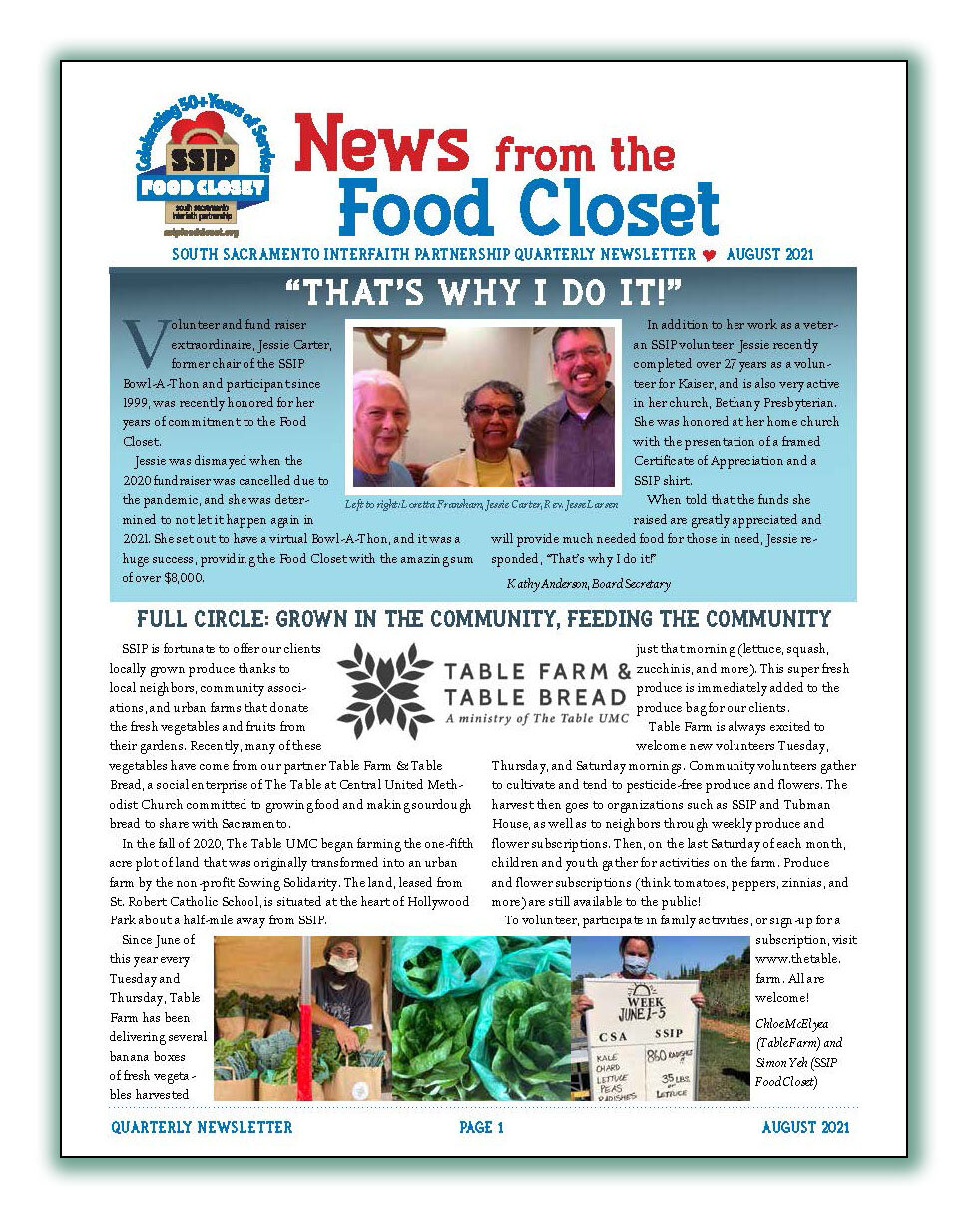 August 2021 Newsletter (Copy)