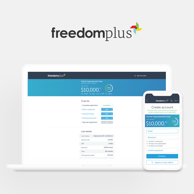 Freedom Plus Loan Application