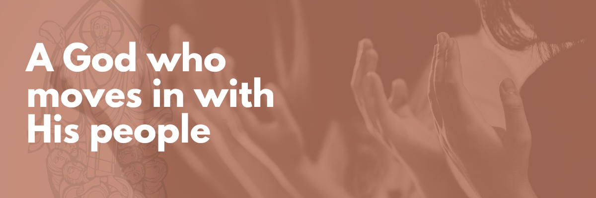 a god who rescues and chooses to dwell