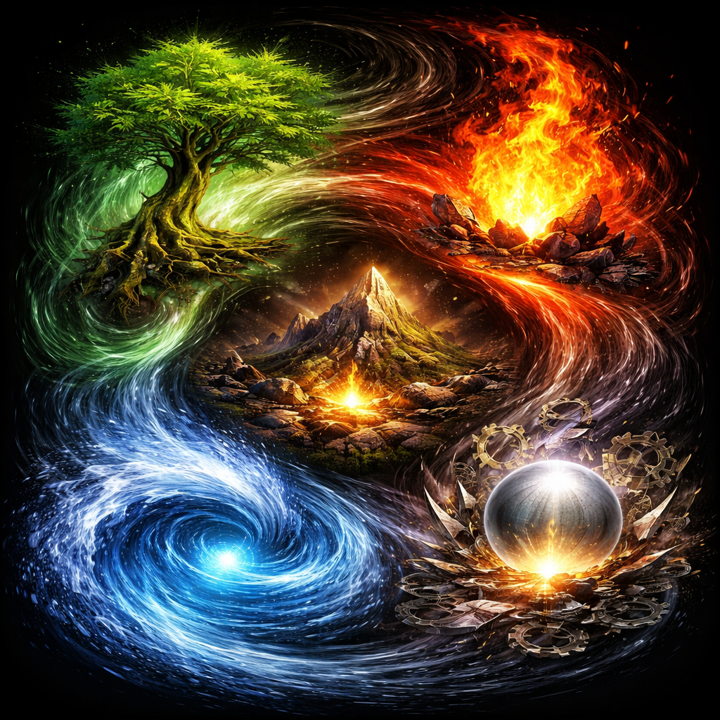 The Five Elements Through the Field + Form Lens