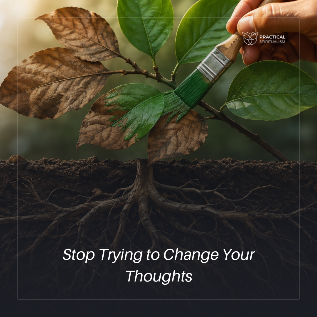 Stop Trying to Change Your Thoughts