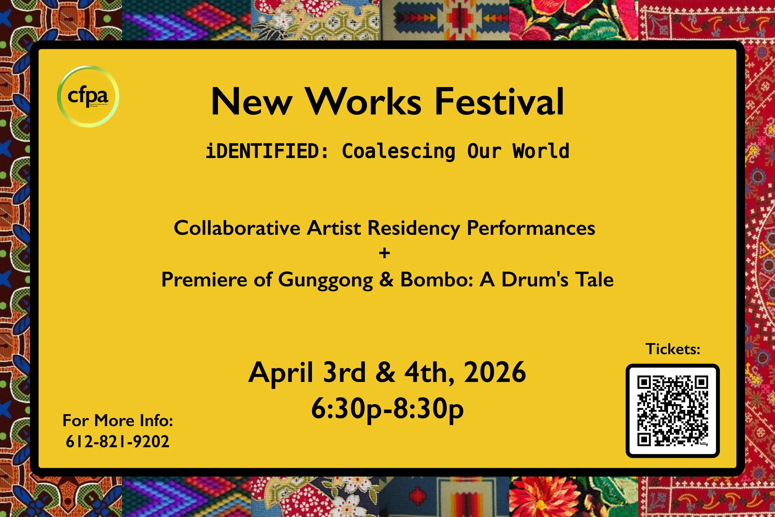 iDENTIFIED: Coalescing Our World - New Works Festival 2026