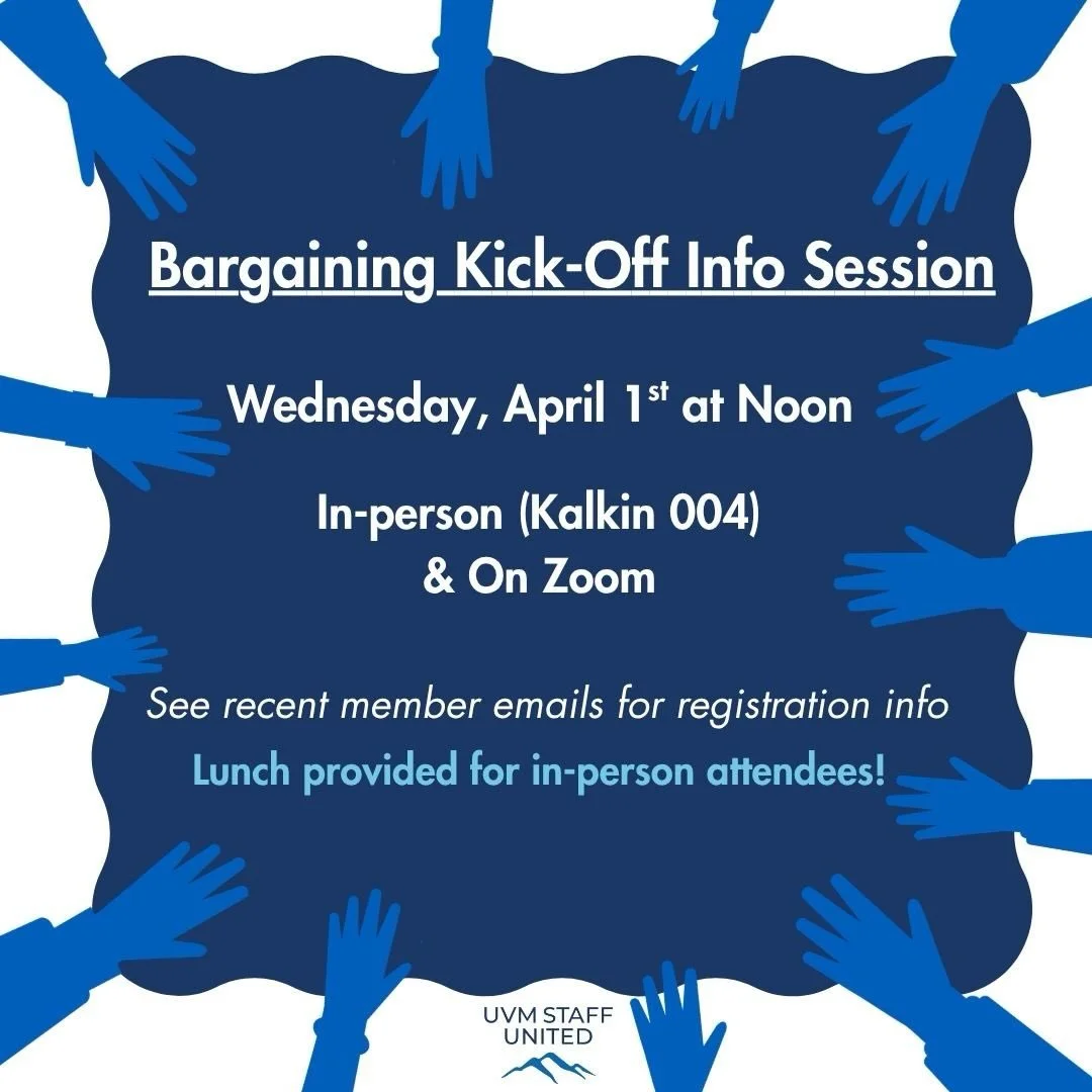Wondering how you can help shape our next contract? Grab your coworkers and head to our upcoming bargaining kick-off information session! Though contract negotiations may feel like they&rsquo;re a long way off (we&rsquo;ll be starting in October), it