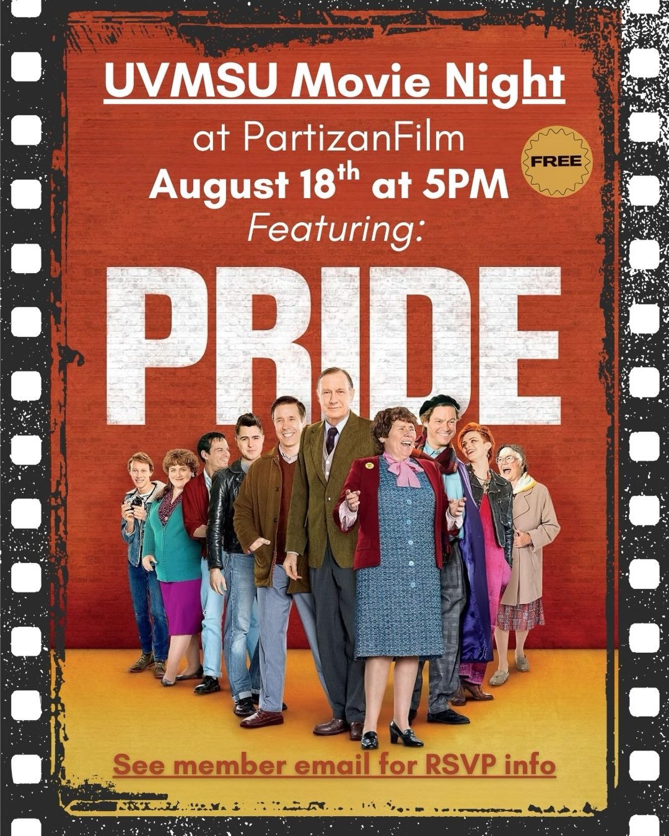 The UVMSU Social &amp; Education Committee is pleased to announce our first labor film screening, at PartizanFilm! Workers at PartizanFilm just signed their first union contract with the cinema&rsquo;s management, so this is an especially great space